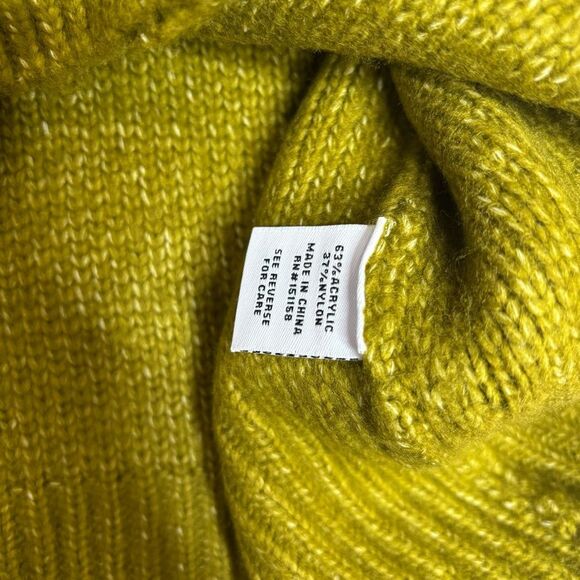 525 America Texture Stripe Cardigan Sweater green button front vneck size XS NWT - Picture 7 of 7